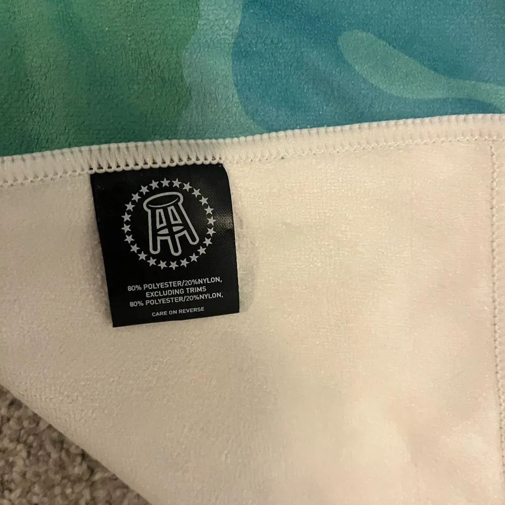 Pardon My Take Barstool Sports Splatter Tie Dye Microfibre Golf Towel 42”x 22”